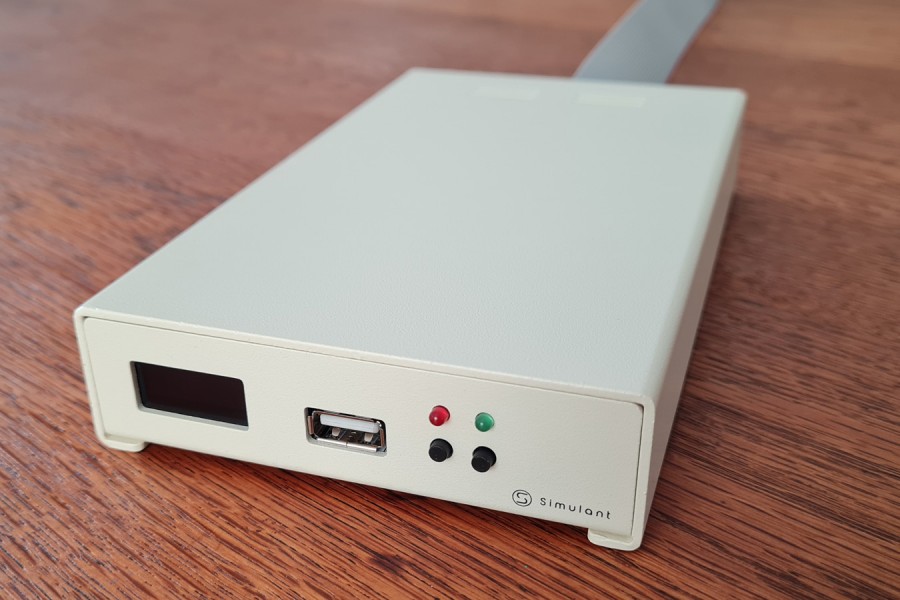 SIMFDD35 Kit External Floppy Disk Drive Enclosure Case for Gotek